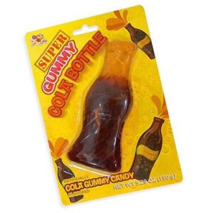 Albert's Super Giant Cola Bottle Gummy Candy 5.29oz  5.5" 12ct